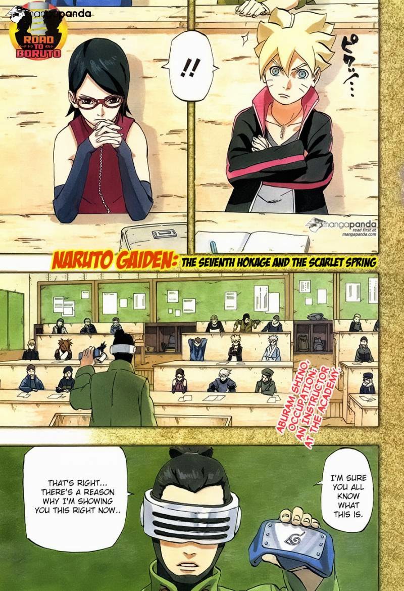 Scully Nerd Reviews: Naruto Gaiden: The Seventh Hokage 1 - Uchiha Sarada